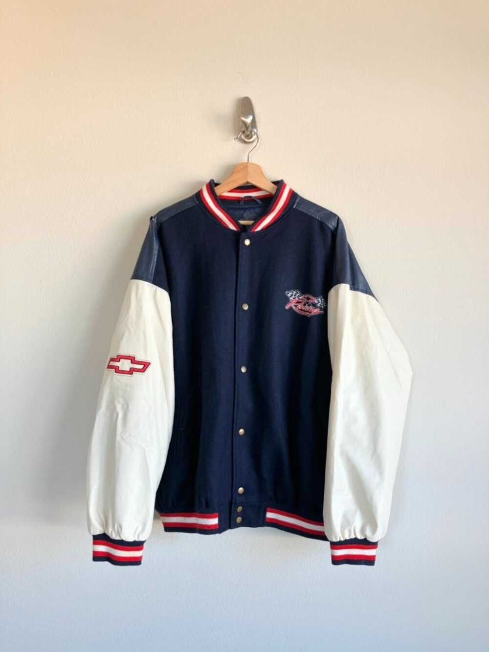Steve & Barry's Chevrolet Racing Varsity Jacket Size XXL